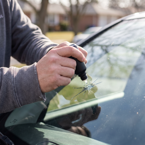 Caranmi GlassFix — Windshield Chip & Crack Repair Kit